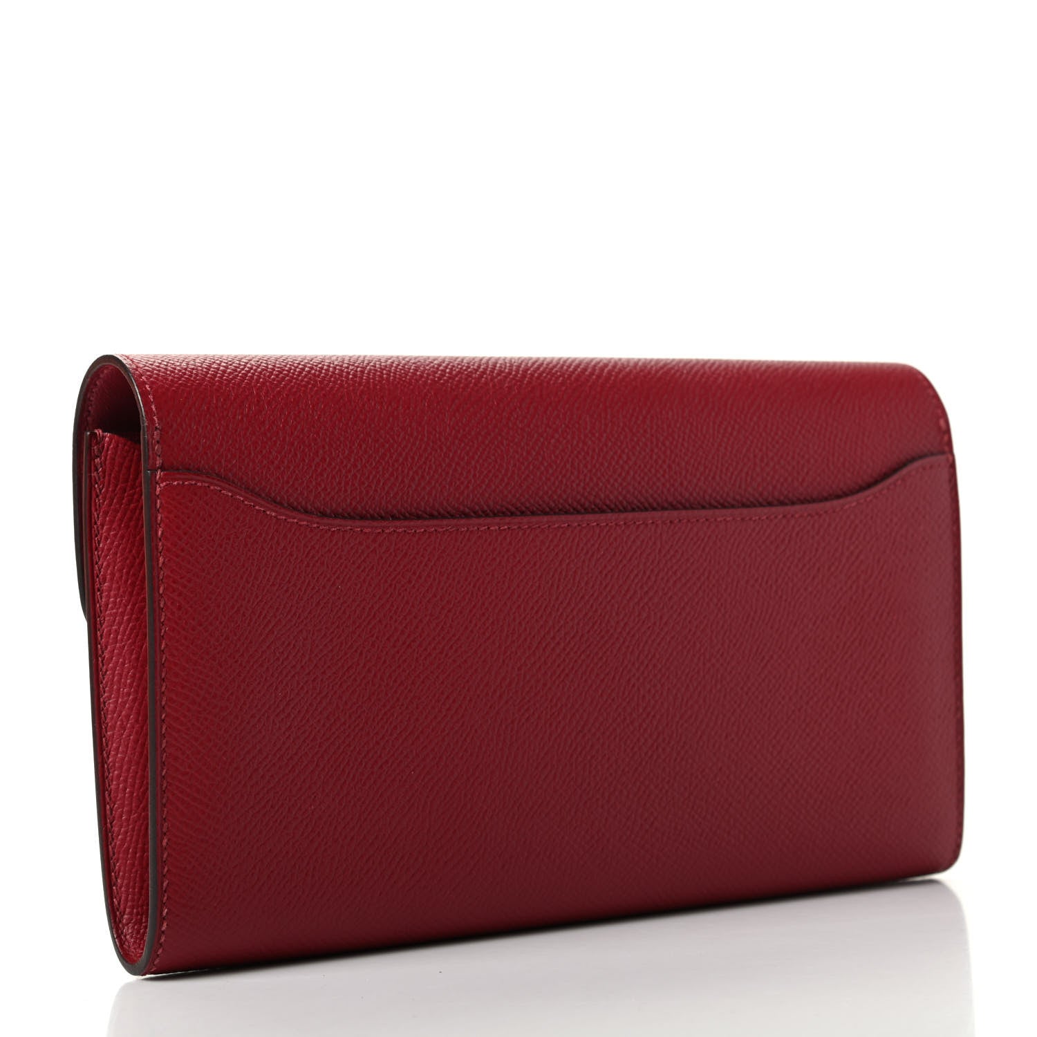 Hermes Epsom Constance Long Wallet Rouge Grenat 3 of 6