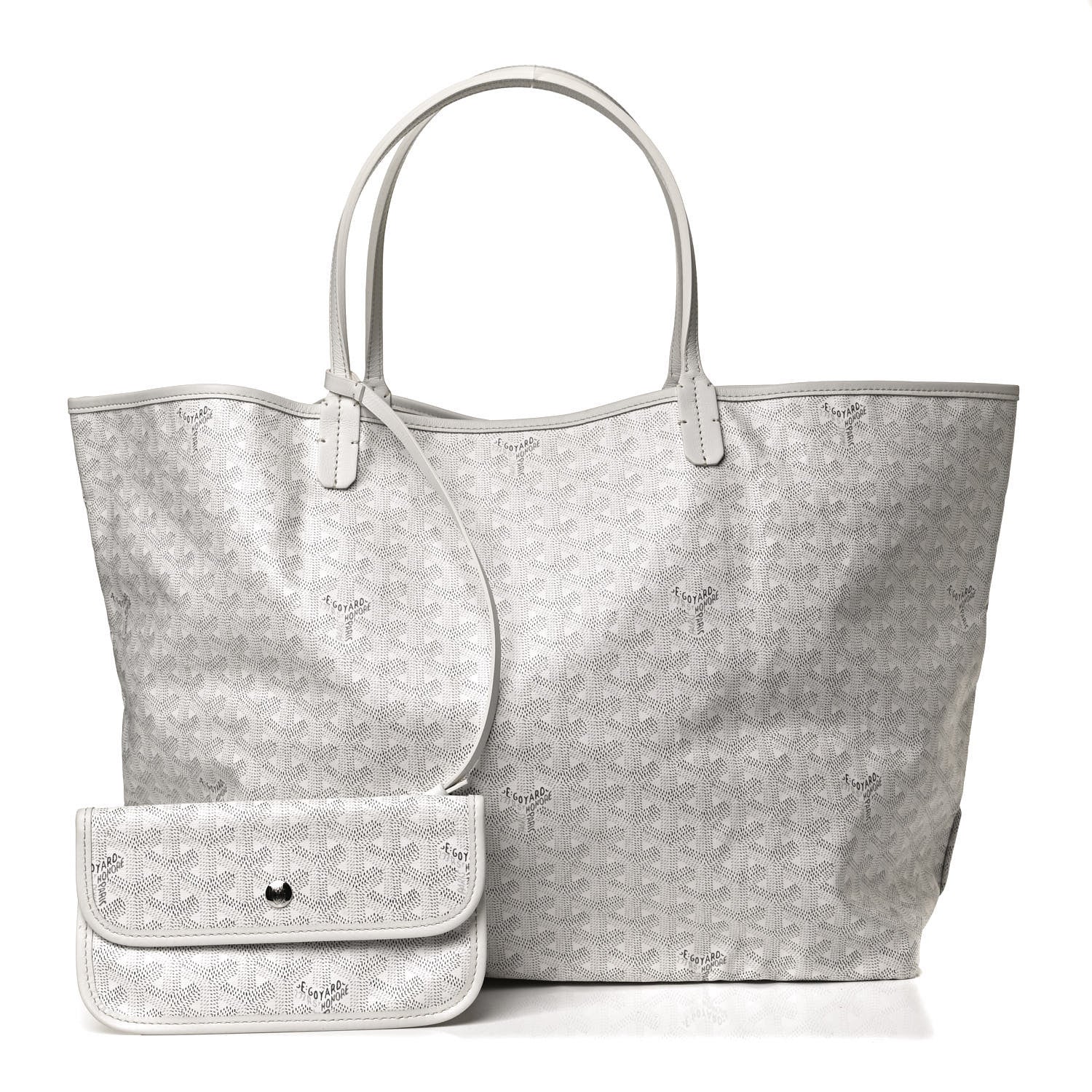 Goyard Goyardine Saint Louis GM White 1 of 7