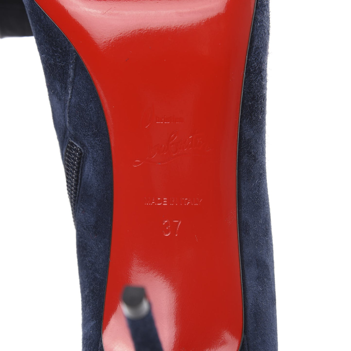 Veau Velours Eloise Booty 85 Ankle Boots 37 Bavarois