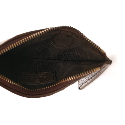 Gucci GG Supreme Monogram Web Ophidia Coin Case Brown 5 of 7