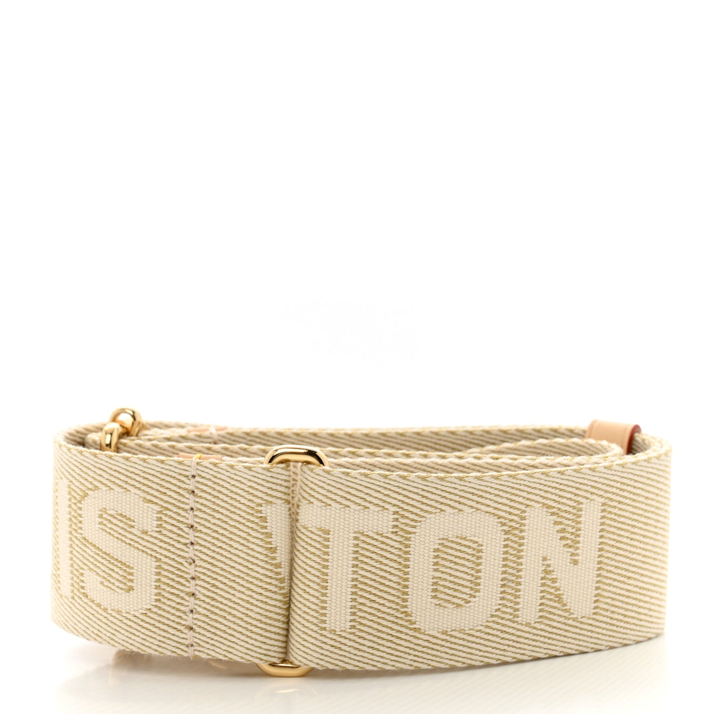 Nylon Coussin Shoulder Strap Beige