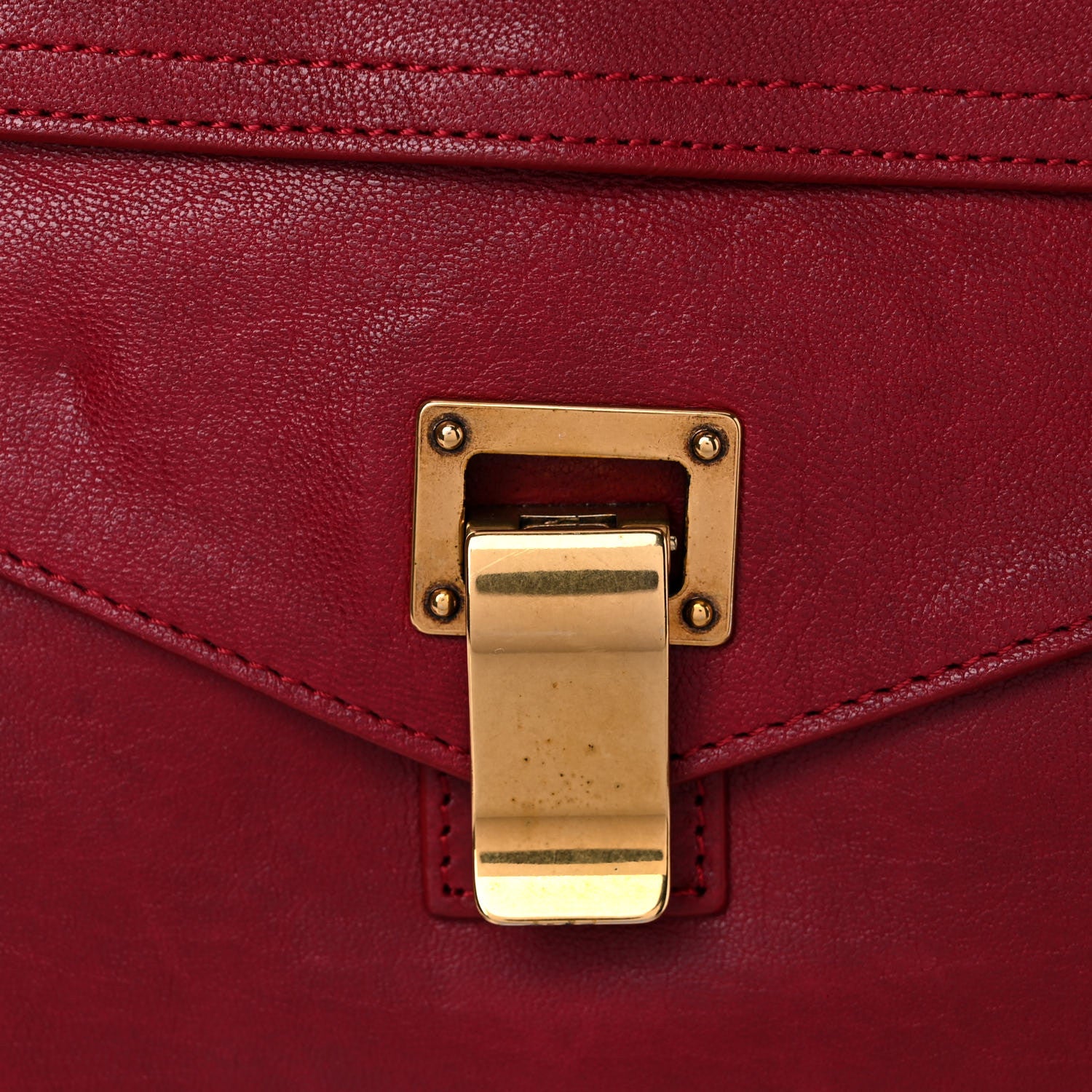 Proenza Schouler Lambskin Large PS1 Satchel Chianti 14 of 14