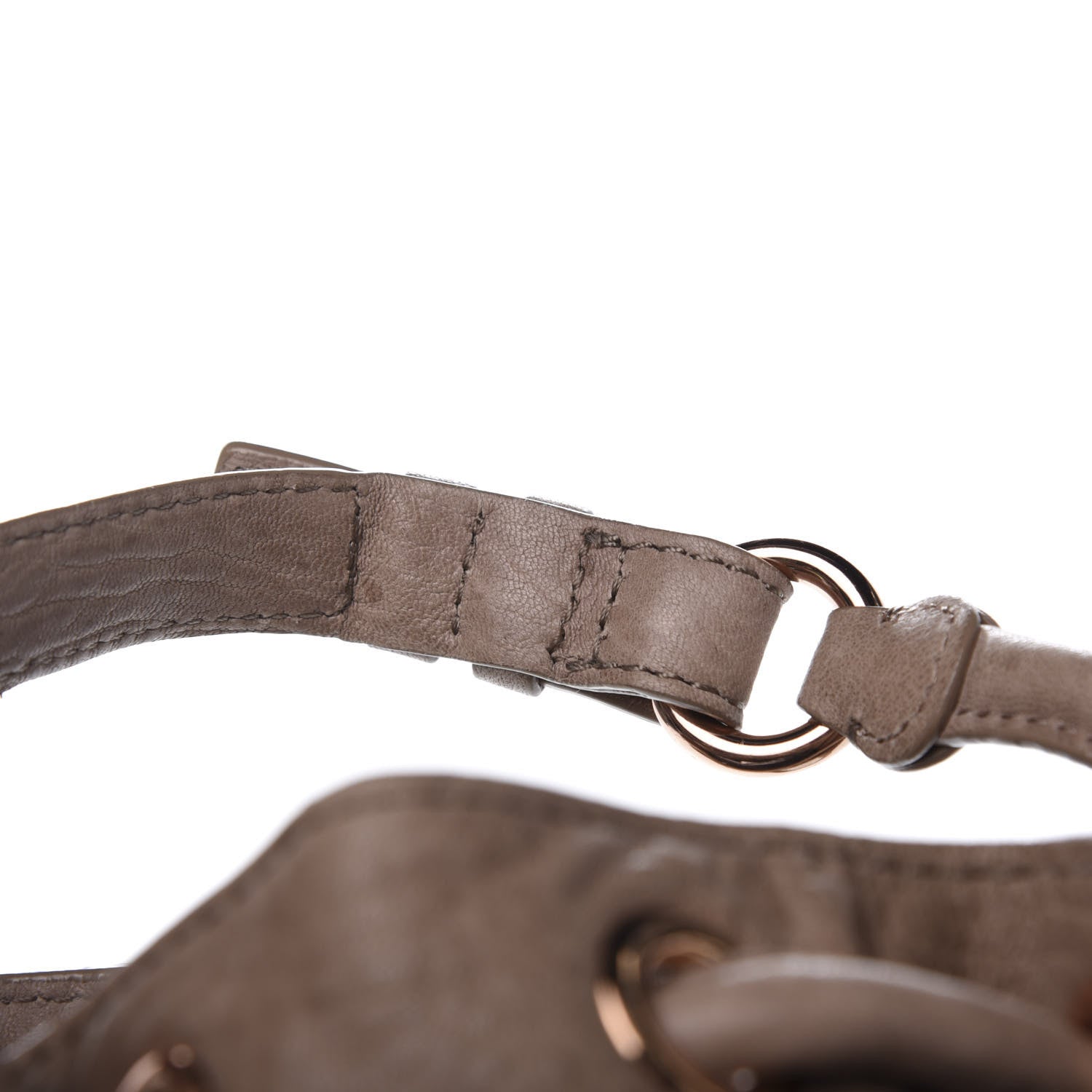 Alexander Wang Pebbled Lambskin Diego Bucket Bag Latte 14 of 16