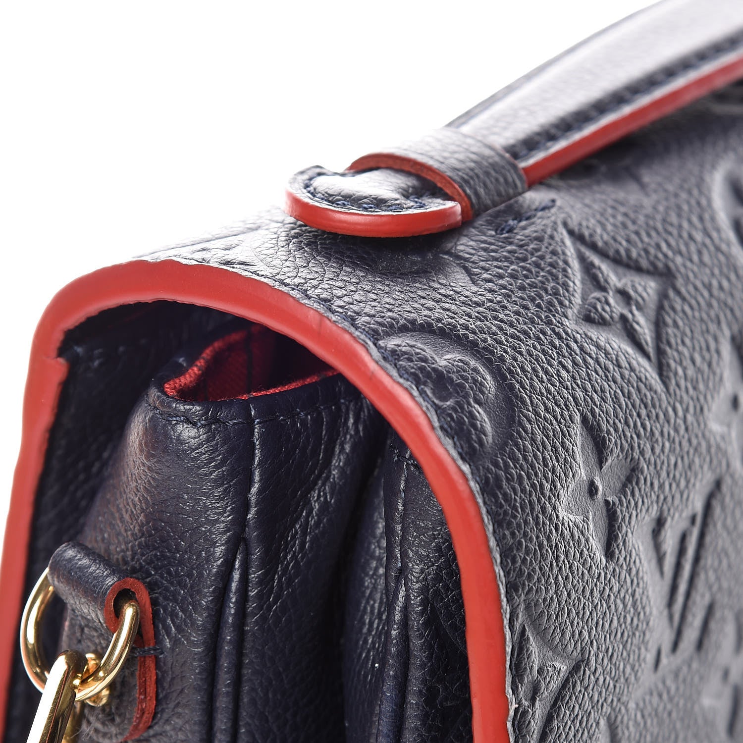 Louis Vuitton Empreinte Pochette Metis Marine Rouge 10 of 11
