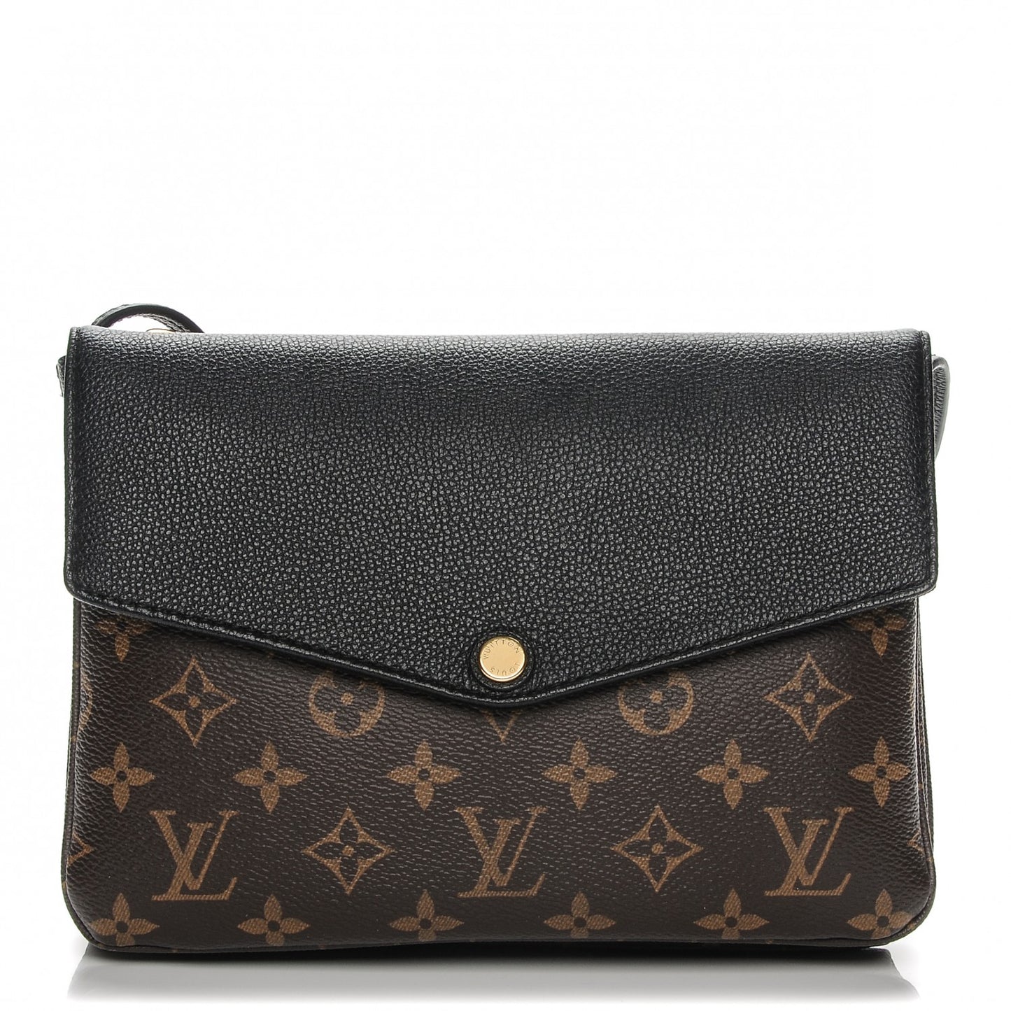 Monogram Twice Pochette Black