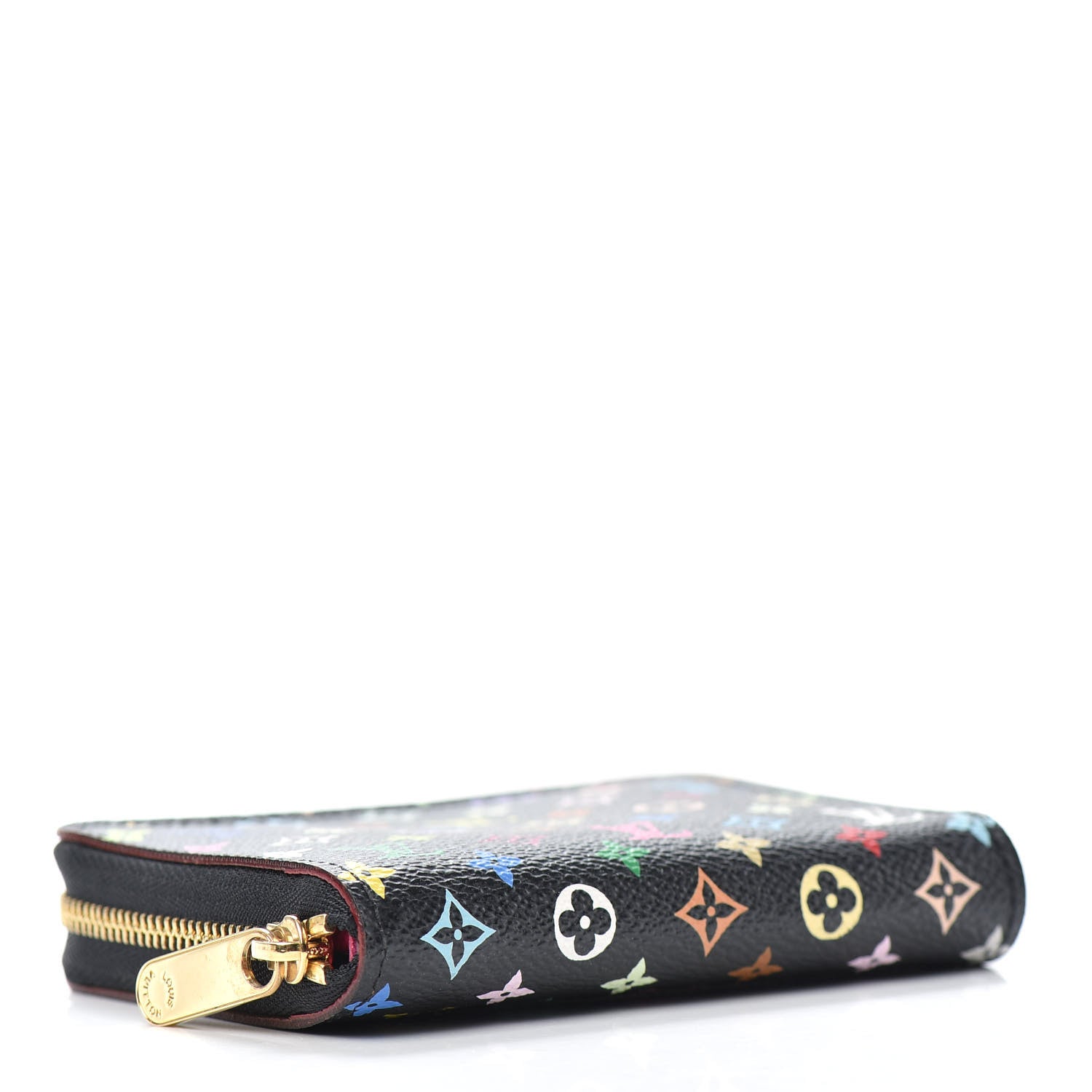 Louis Vuitton Monogram Multicolor Zippy Coin Purse Black Grenade 4 of 6