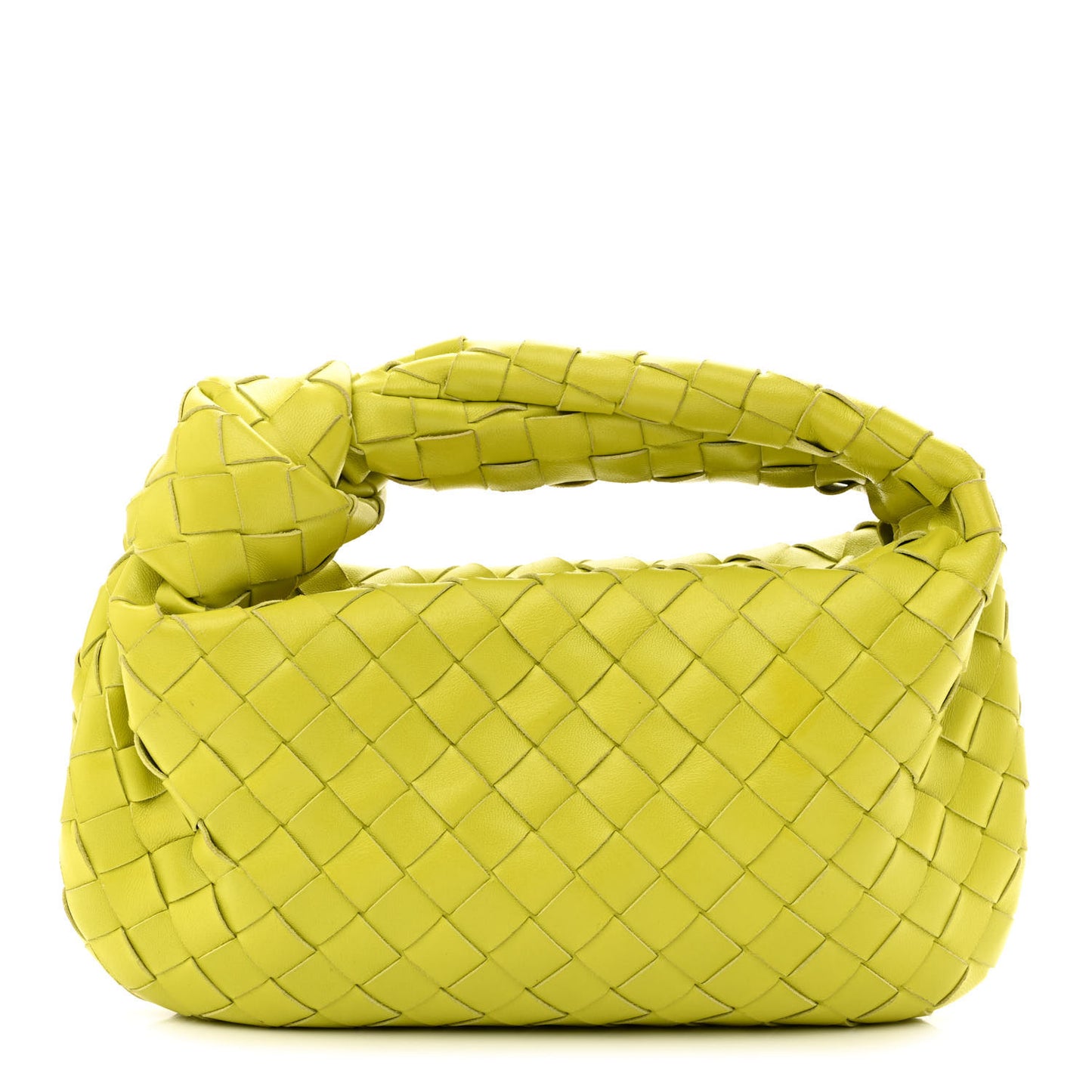 Nappa Intrecciato Mini Jodie Kiwi