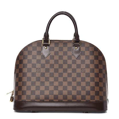 Louis Vuitton Damier Ebene Alma MM 1 of 12