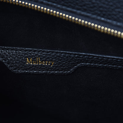 Mulberry Classic Grain Small Bayswater Zip Tote Black 6 of 10