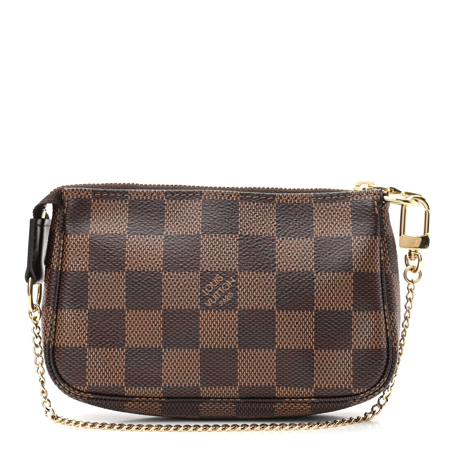 Louis Vuitton Damier Ebene Mini Pochette Accessories 1 of 7