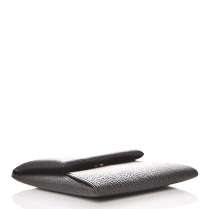 Hermes Chevre Mysore Bastia Coin Purse Black 4 of 8