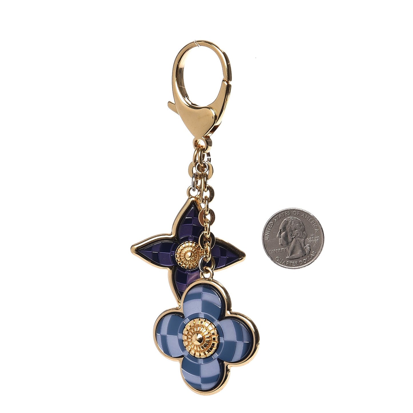 Mosaique Bag Charm Blue