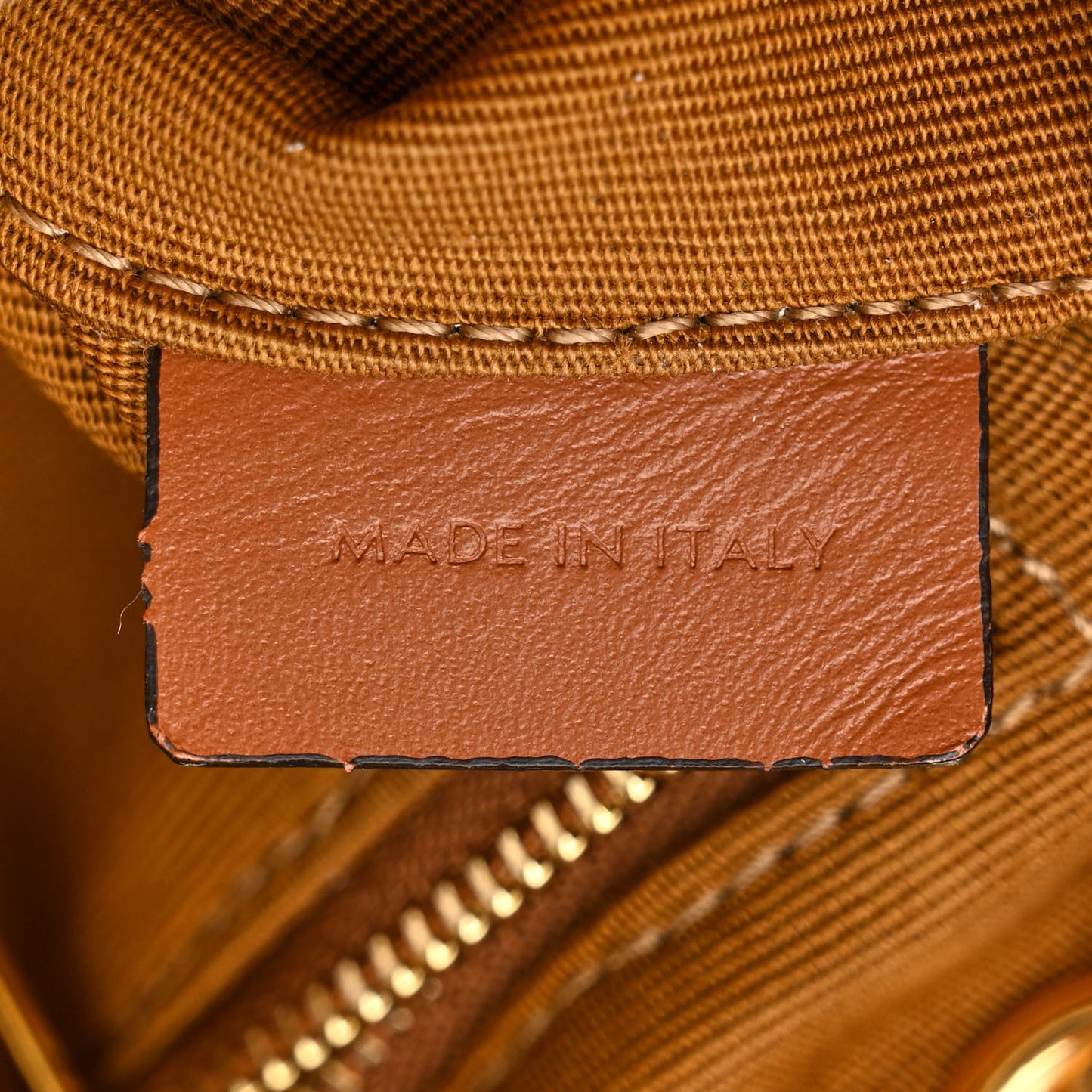 Triomphe Canvas Calfskin Medium Patapans Tan