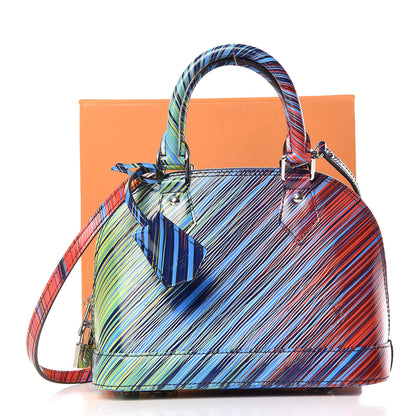 Louis Vuitton Epi Tropical Alma BB Vert Rouge 10 of 10