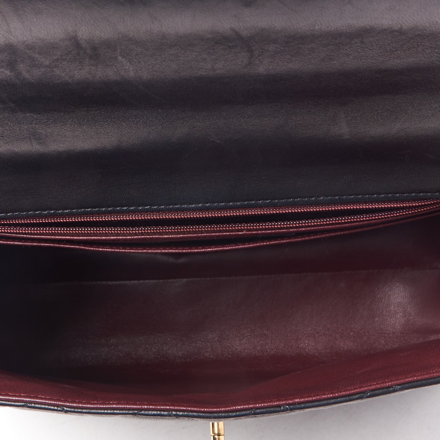 Chanel Lambskin Quilted Jumbo Kelly Flap Bag Black 8 of 9