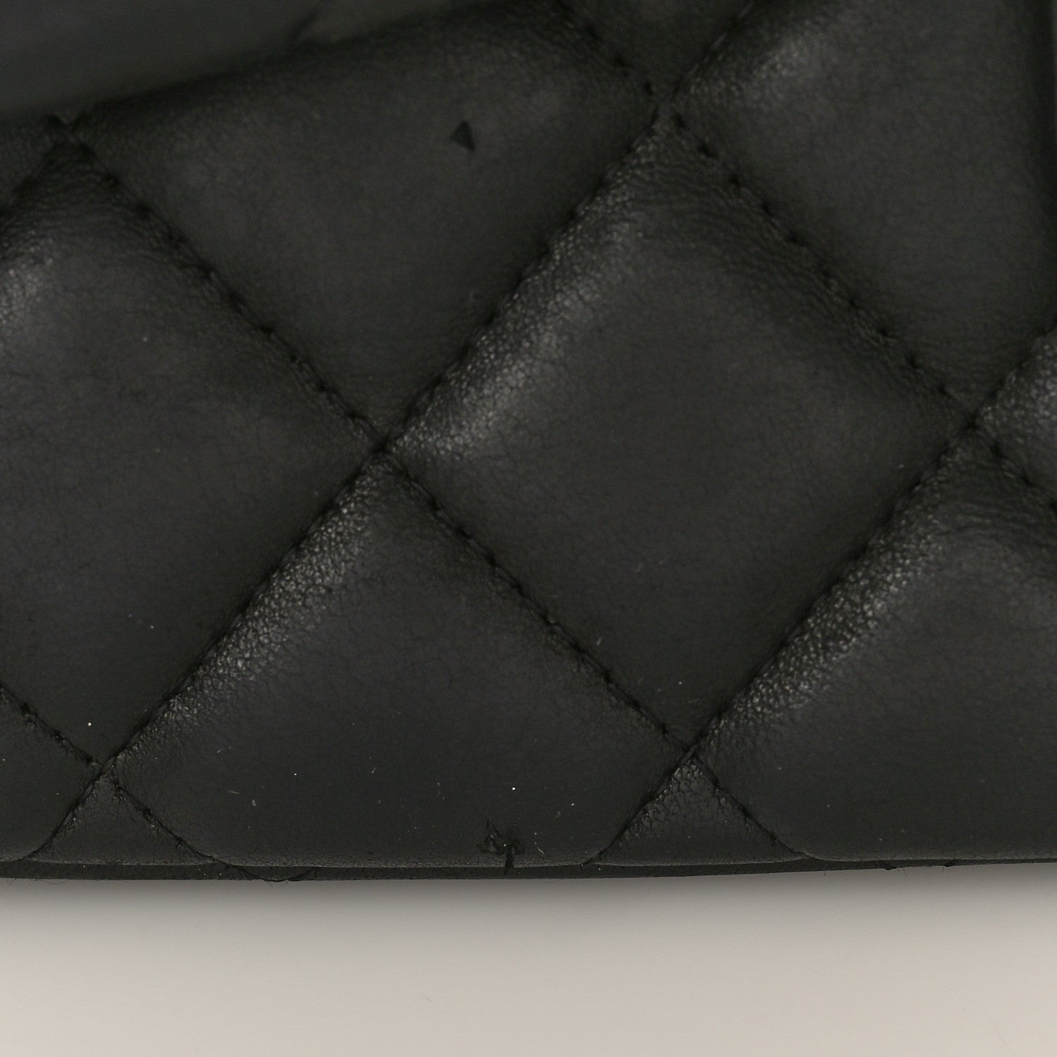 Chanel Lambskin Quilted Jumbo Single Flap Black 12 of 17