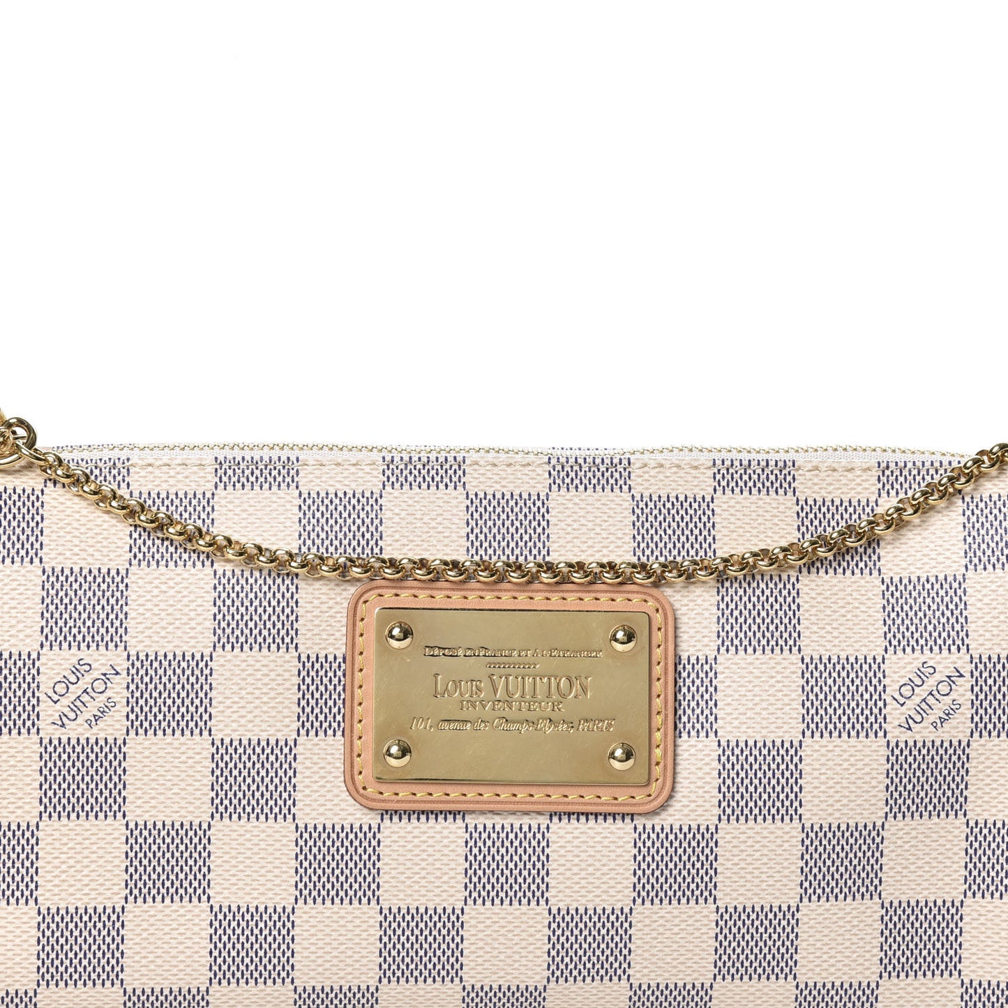 Damier Azur Eva Clutch