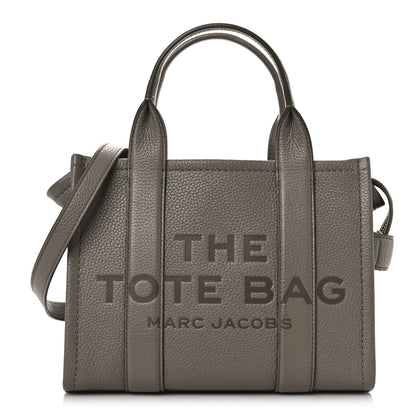 Marc Jacobs Grained Calfskin Small The Tote Bag Cement 1 of 8
