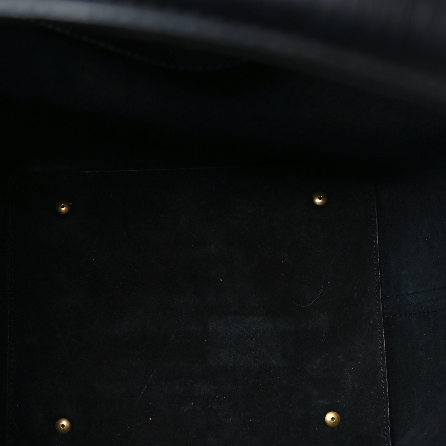 Smooth Shiny Calfskin Monogram Le 37 Bucket Bag Black