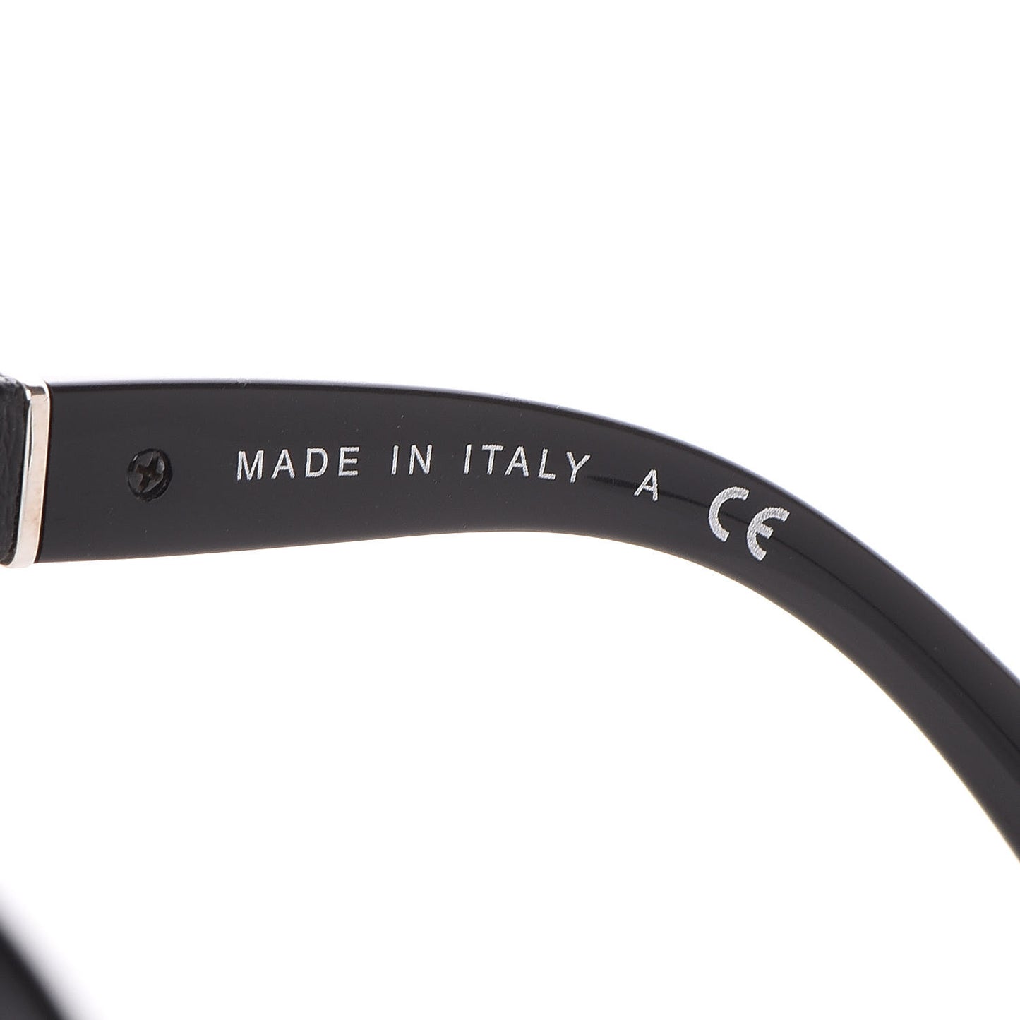 Lambskin Camellia CC Sunglasses 5316-Q Black