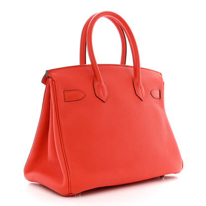 Hermes Togo Birkin 30 Capucine 3 of 12