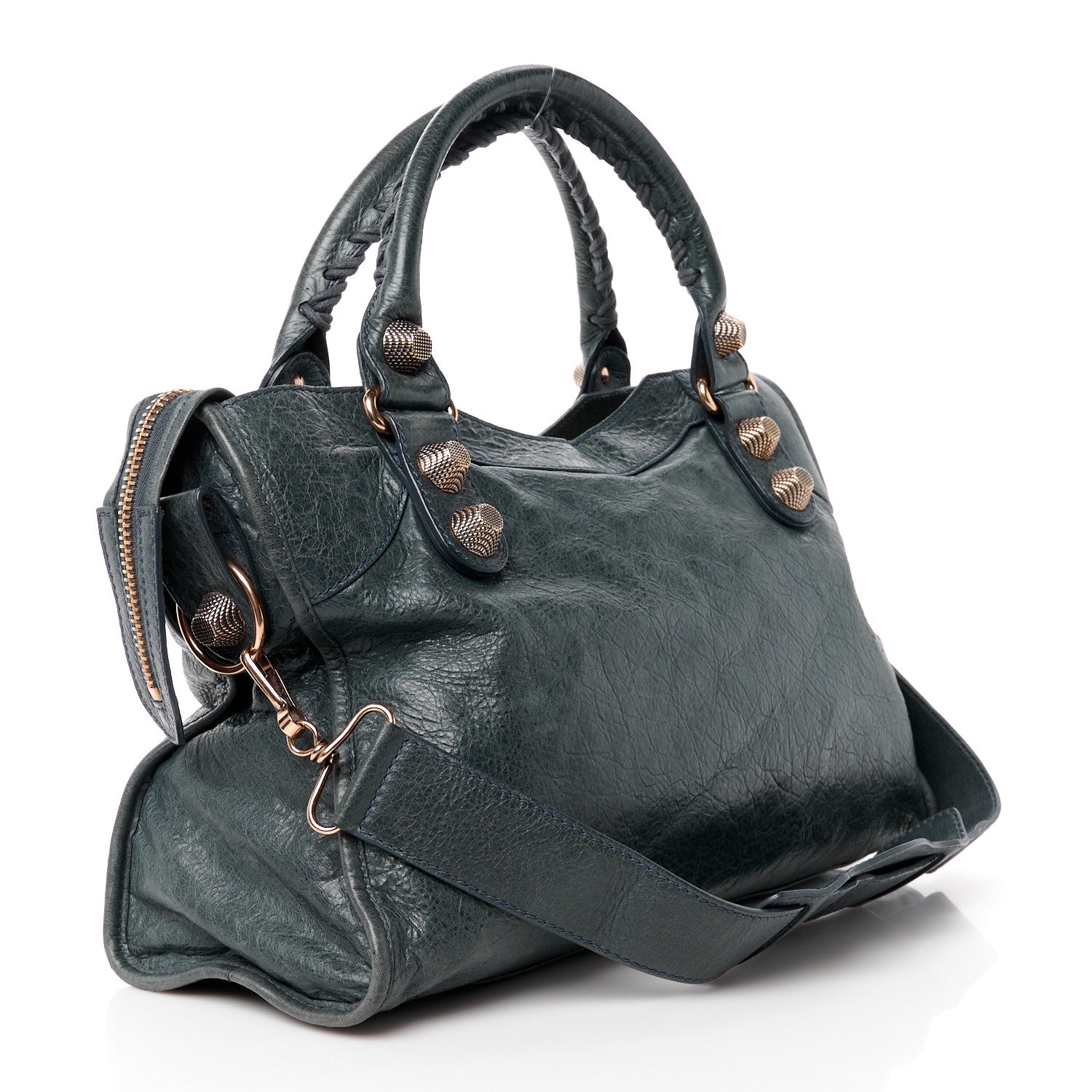 Balenciaga Agneau Giant 21 Rose Gold Hardware City Anthracite 4 of 14