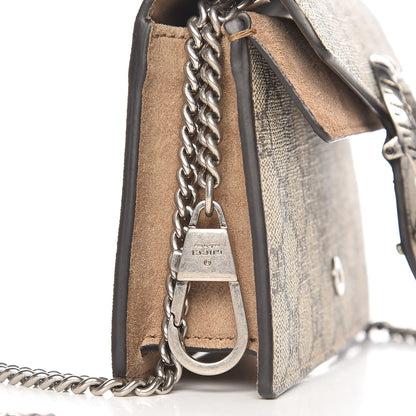 Gucci GG Supreme Monogram Super Mini Dionysus Shoulder Bag Taupe 7 of 8