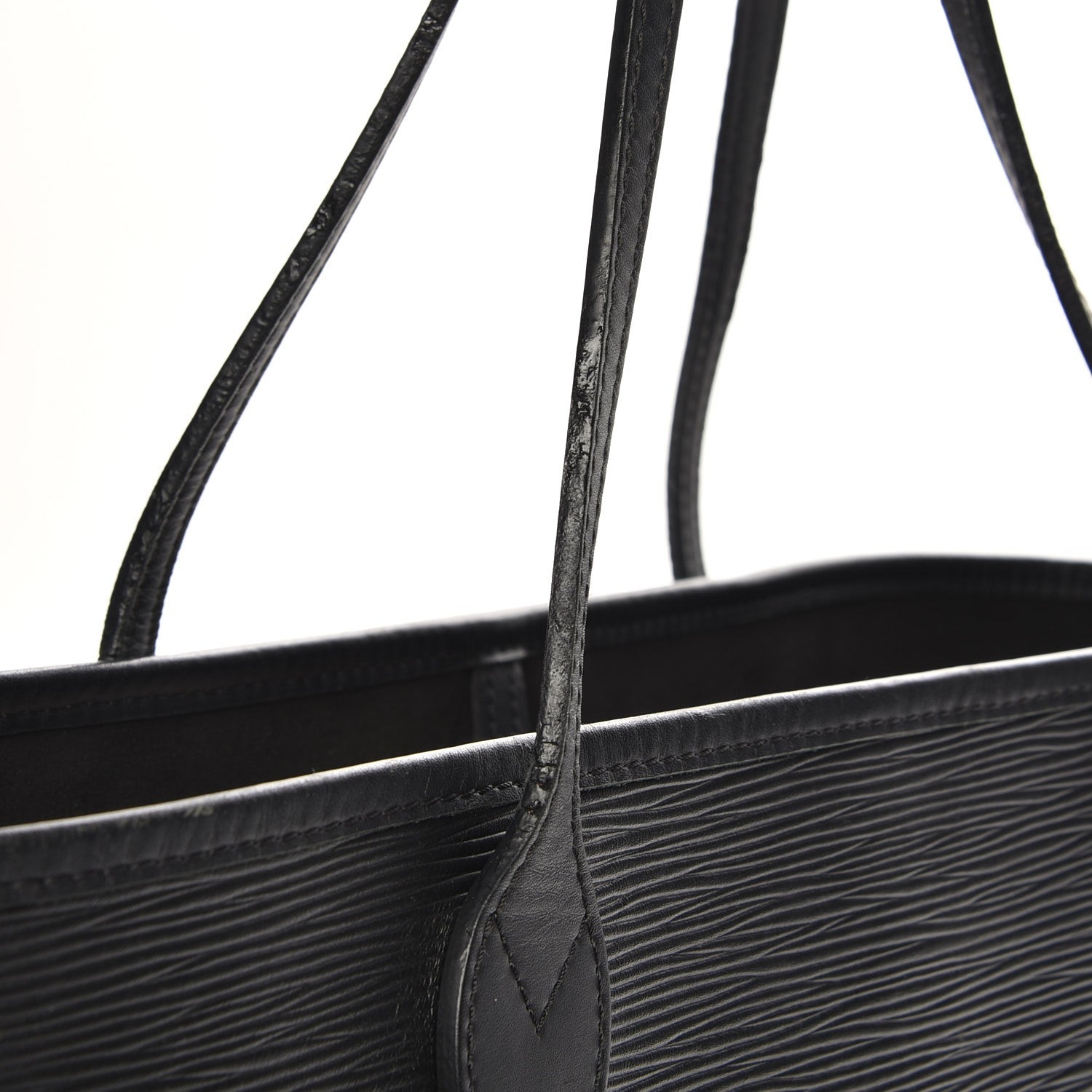 Louis Vuitton Epi Neverfull MM Black 13 of 19