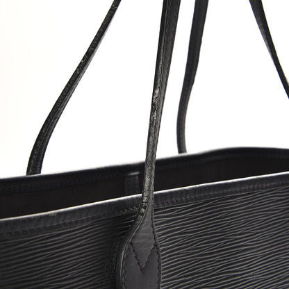 Louis Vuitton Epi Neverfull MM Black 13 of 19