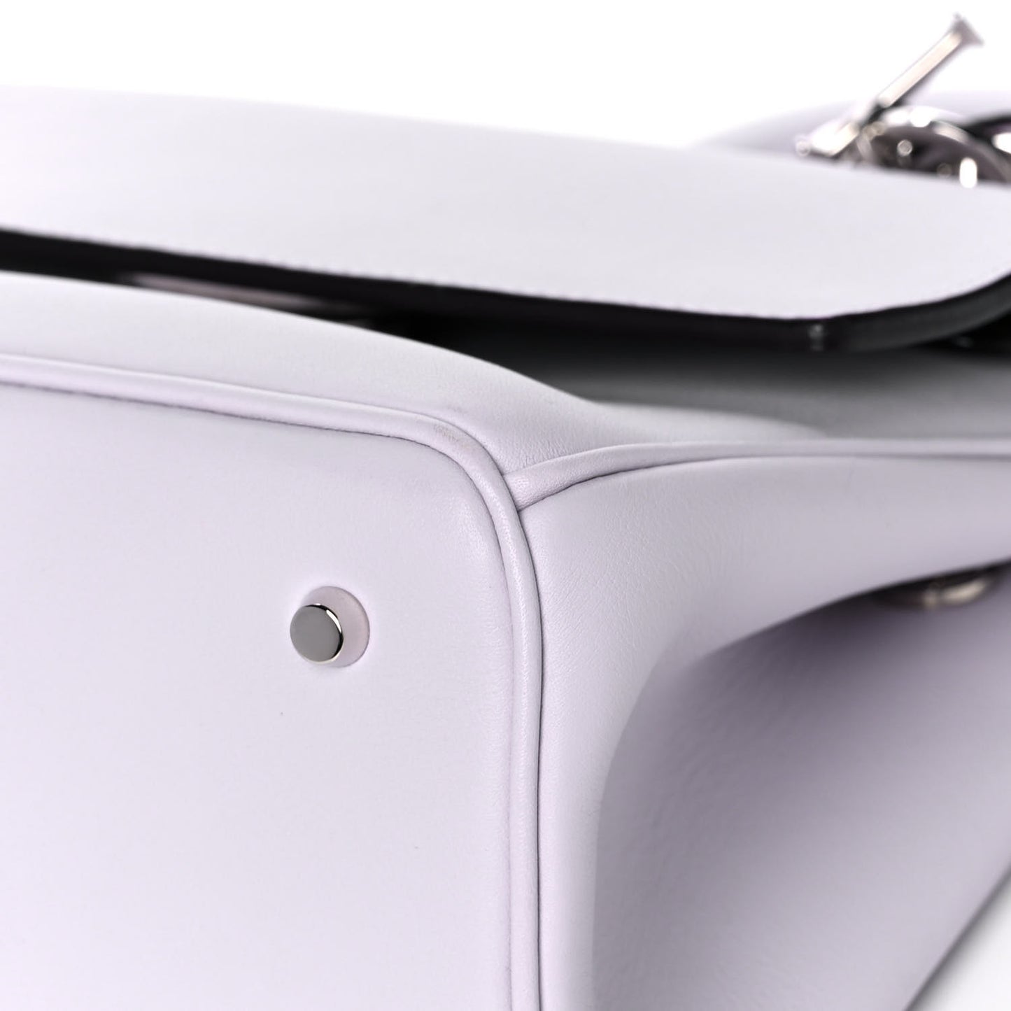 Smooth Calfskin Mini Be Dior Flap Lilac