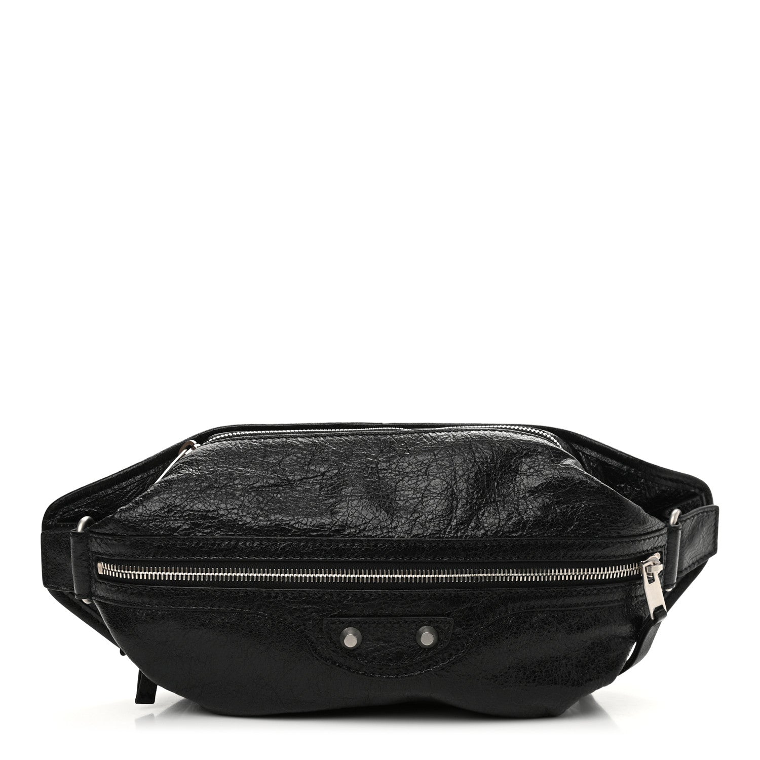 Balenciaga Lambskin Classic Hardware Neo Lift Hip Bag Black 1 of 10