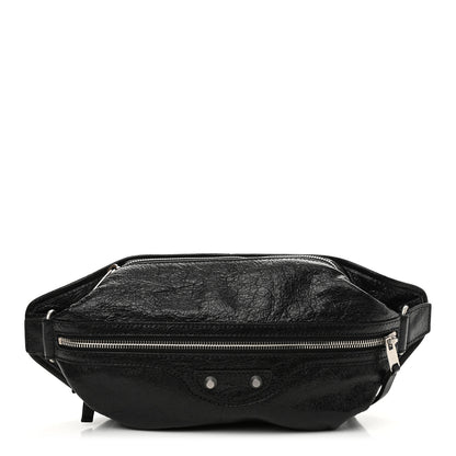 Balenciaga Lambskin Classic Hardware Neo Lift Hip Bag Black 1 of 10