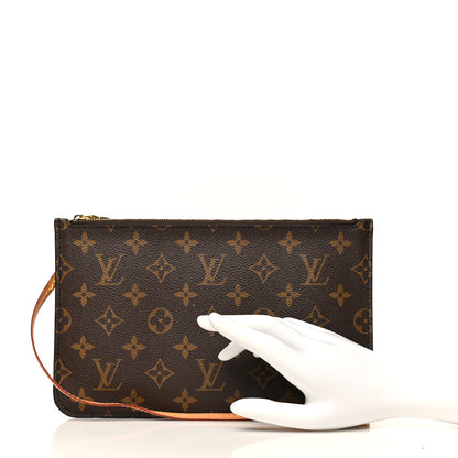 Louis Vuitton Monogram Neverfull MM GM Pochette 2 of 8