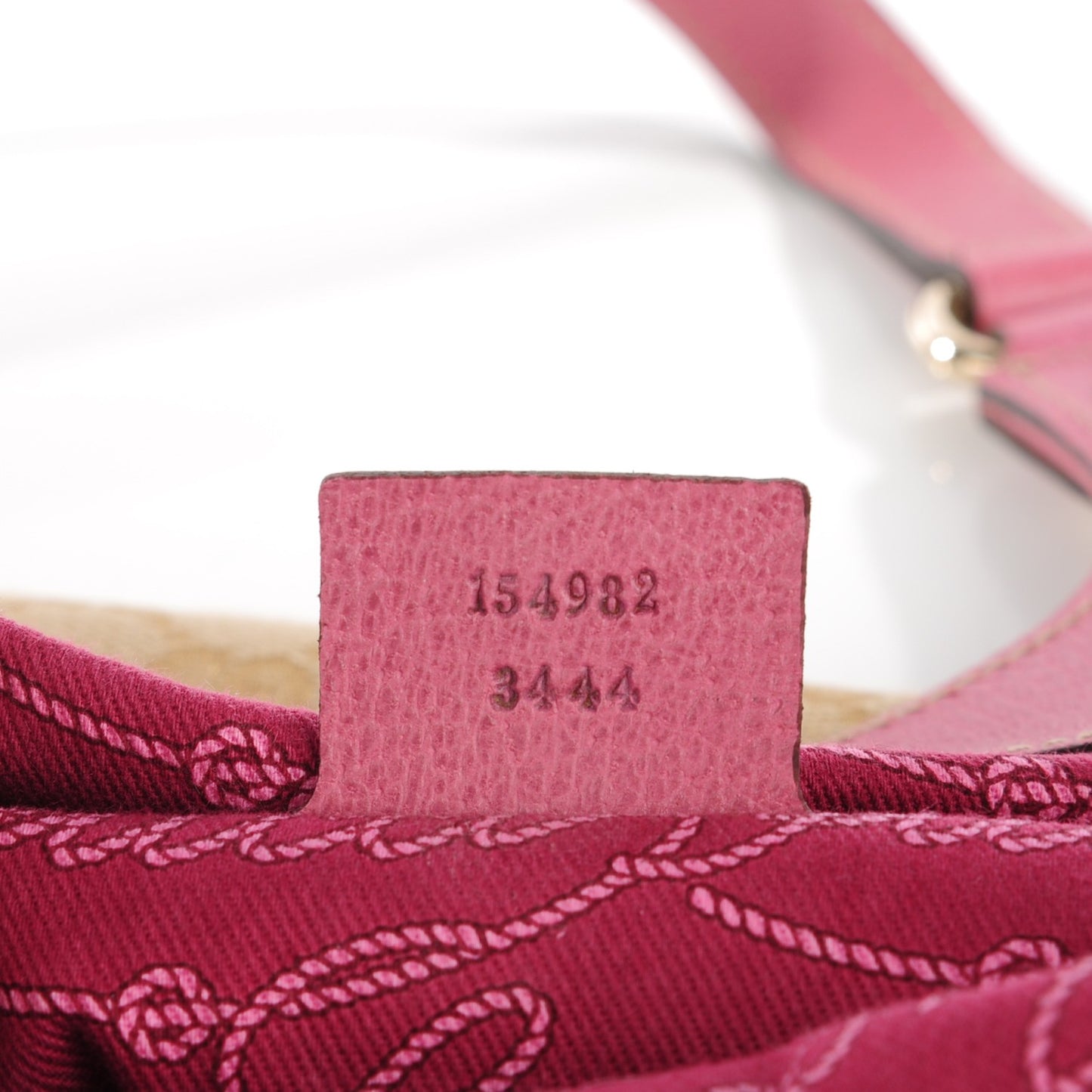Monogram Charmy Medium Shoulder Bag Pink