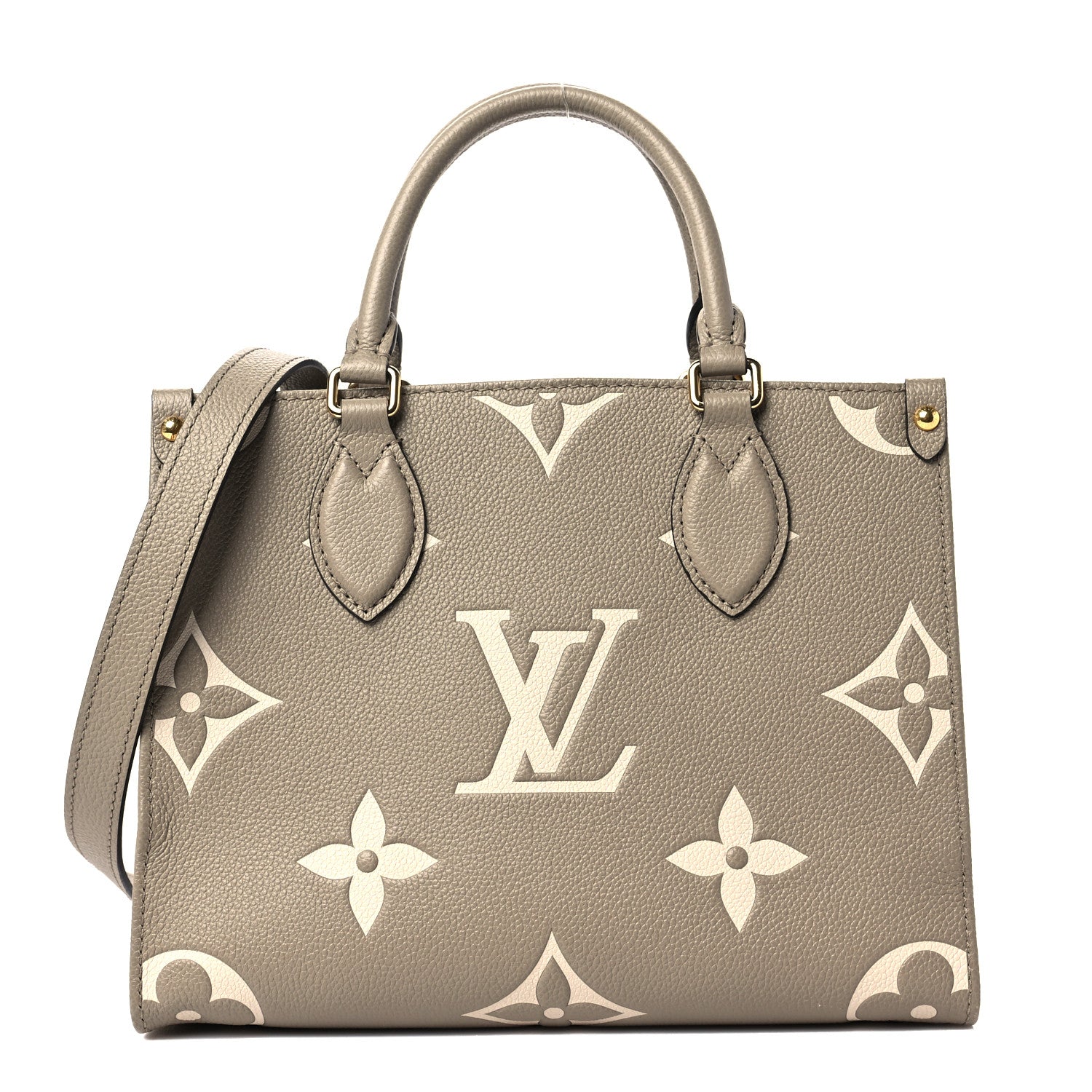 Louis Vuitton Empreinte Monogram Giant Onthego PM Tourterelle Creme 1 of 6