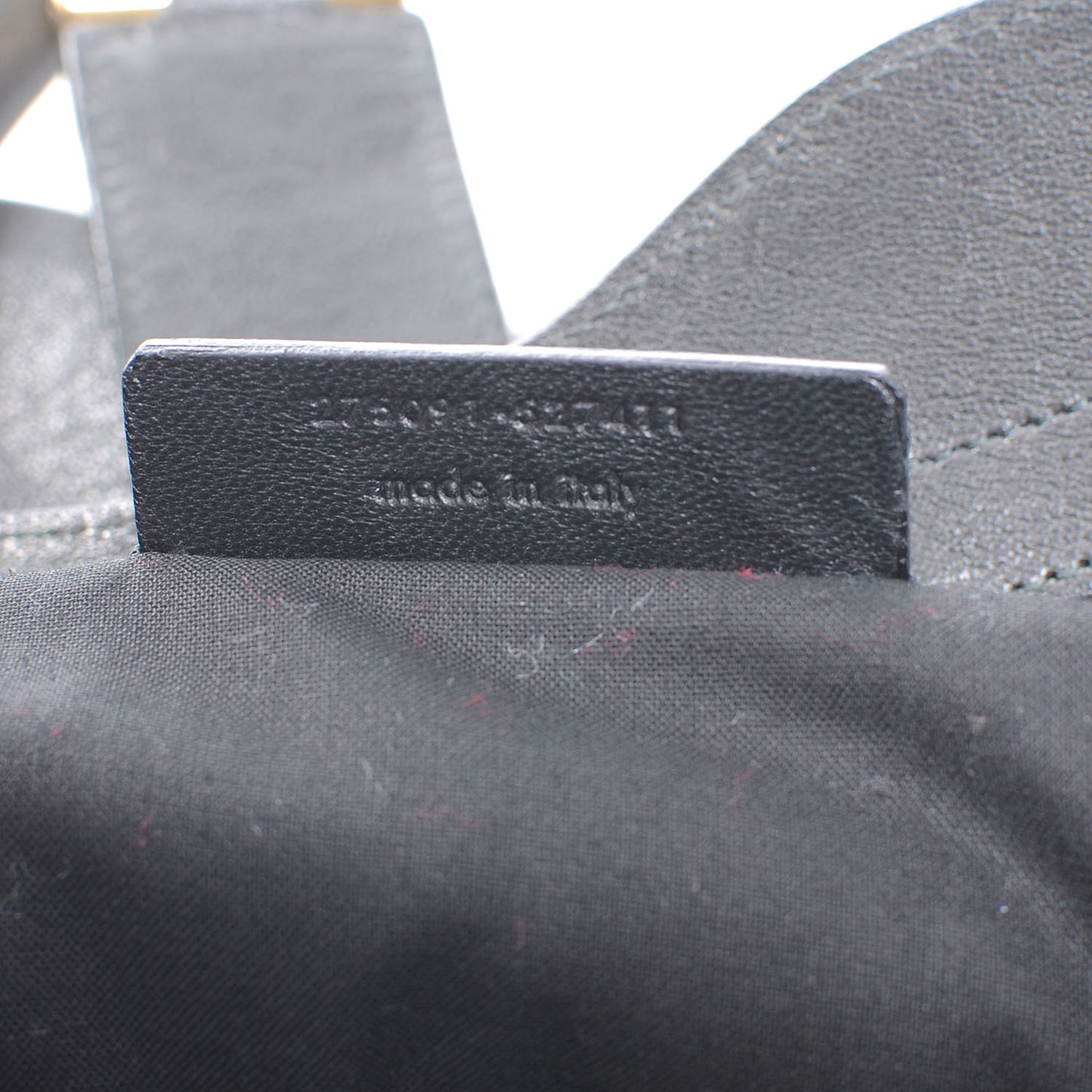 Leather Large Cabas Chyc Black