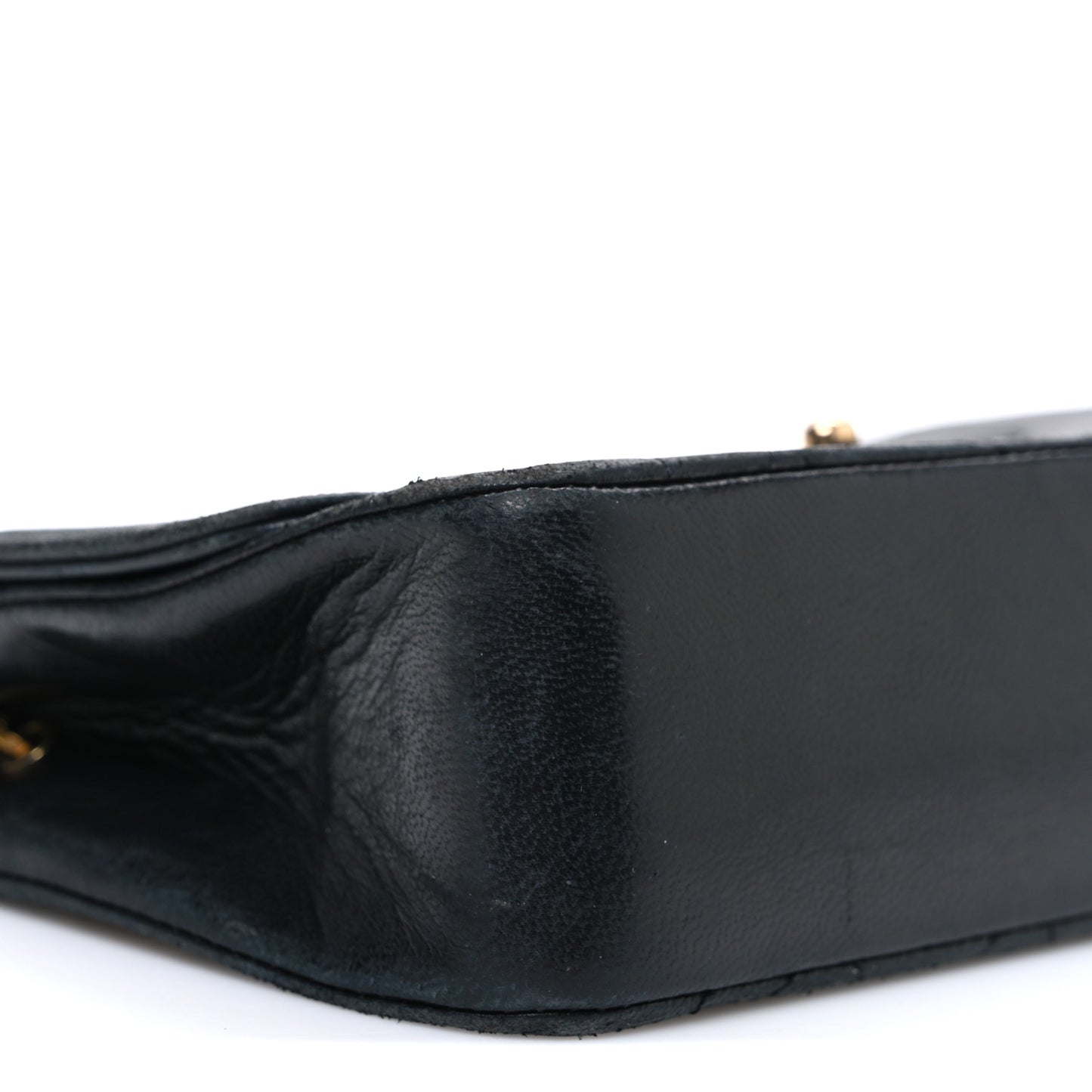 Lambskin Quilted Mini Bijoux Diana Flap Black