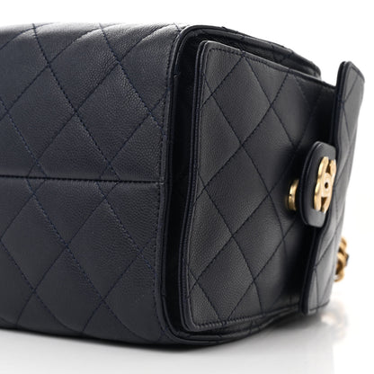Chanel Caviar Quilted Small Chanel 25 Handbag Dark Navy 10 of 10