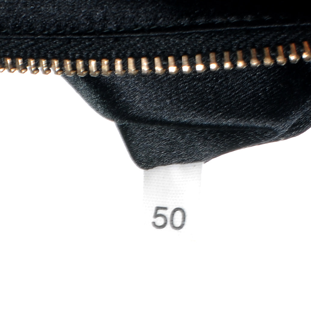 Prada Nappa Grommet Borchie Clutch Black 8 of 8