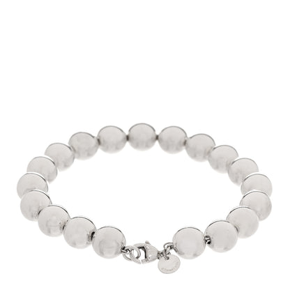 Tiffany Sterling Silver 10mm HardWear Ball Bracelet 2 of 5