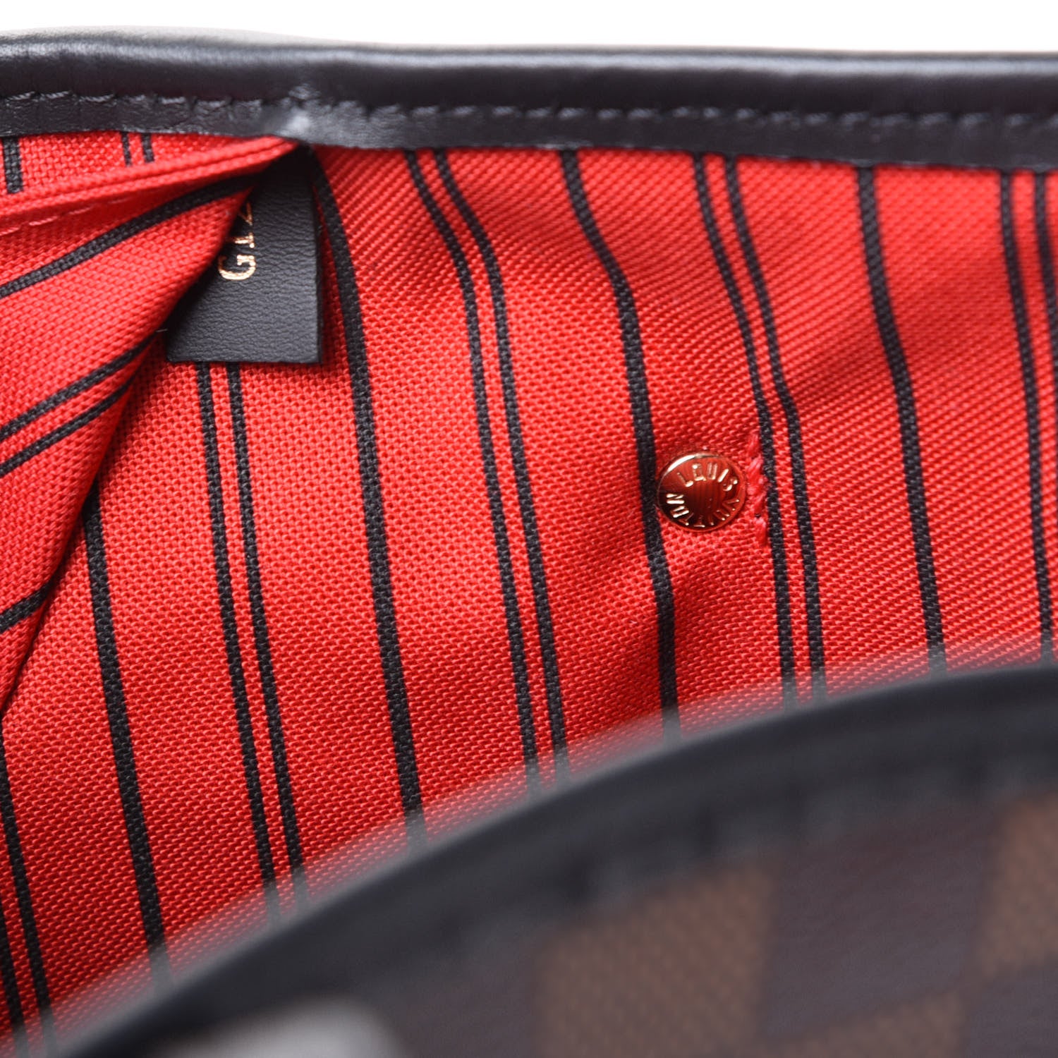Louis Vuitton Damier Ebene Karakoram Neverfull MM 9 of 11