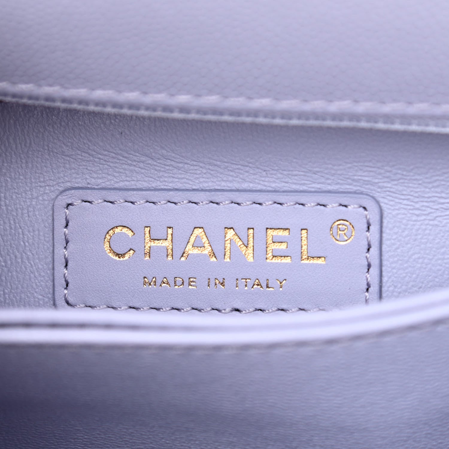Chanel Caviar Quilted Mini Coco Handle Flap Light Purple 6 of 10