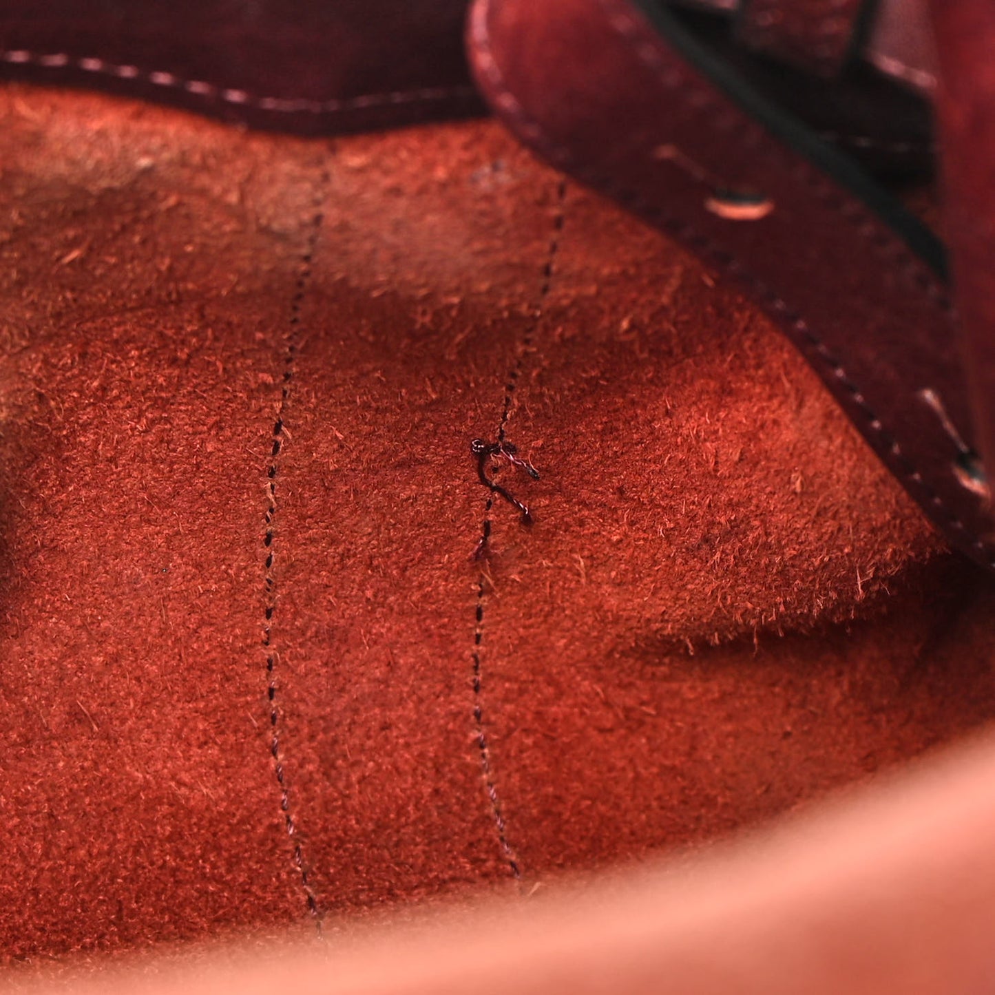 Soft Grain Calfskin Small Bayswater Oxblood