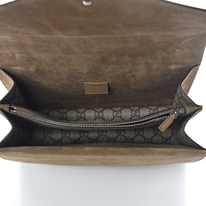 Gucci GG Supreme Monogram Small Dionysus Shoulder Bag Taupe 4 of 8