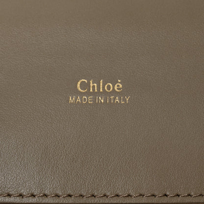 Chloe Shiny Goatskin Calfskin Aby Chain Shoulder Bag Motty Grey 6 of 13