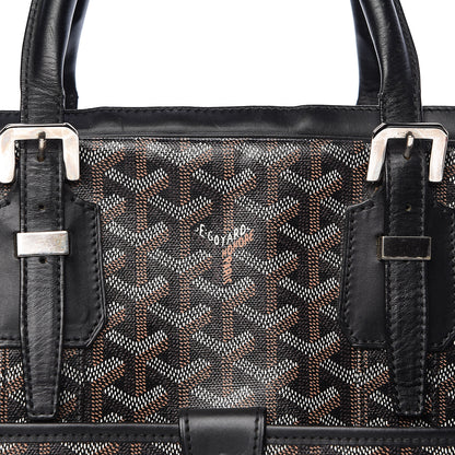 Goyard Goyardine Ambassade MM Briefcase Black 9 of 9