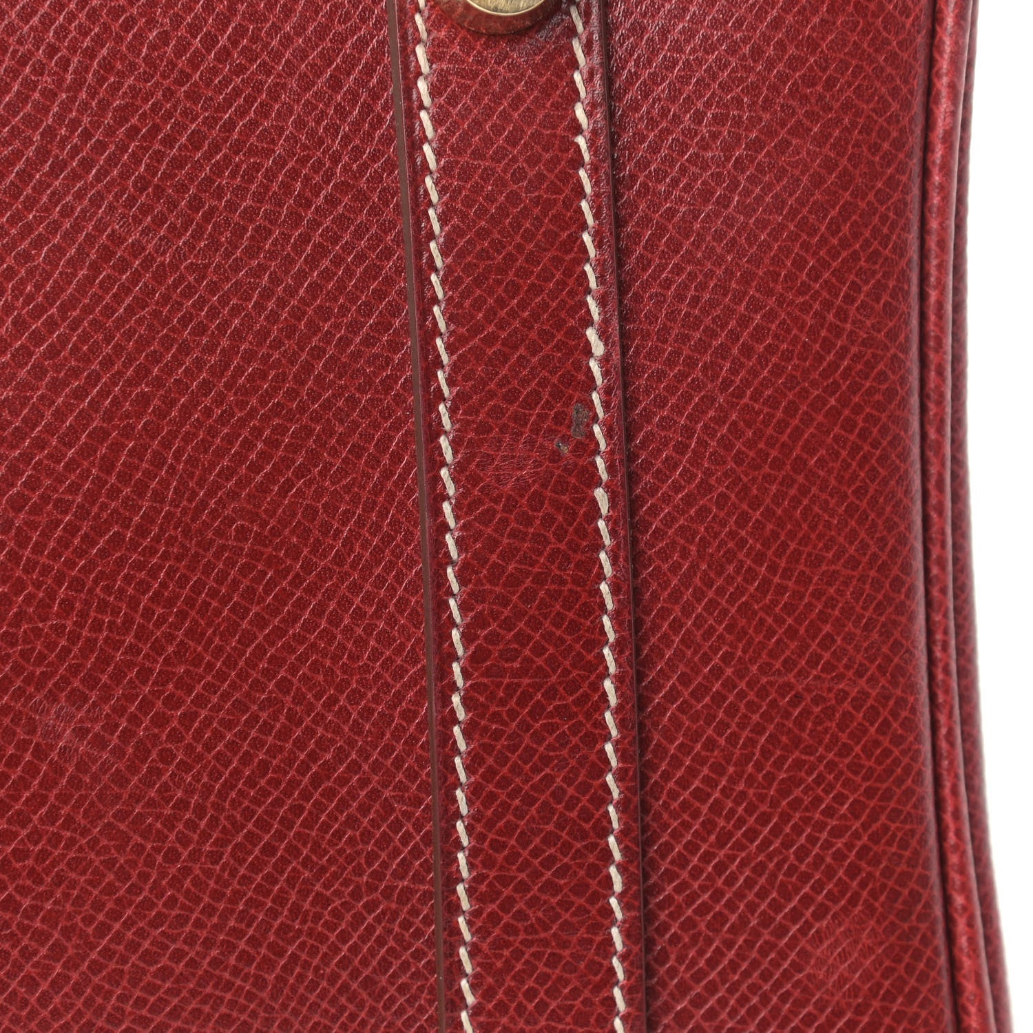 Hermes Veau Lisse Birkin 30 Rouge H 18 of 28