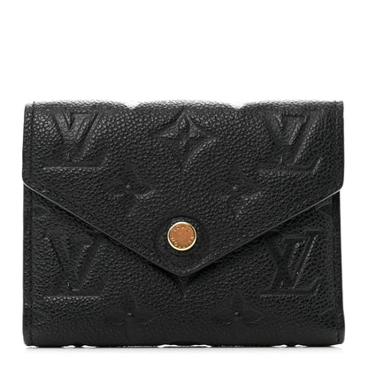 Louis Vuitton Empreinte Victorine Wallet Black 1 of 7