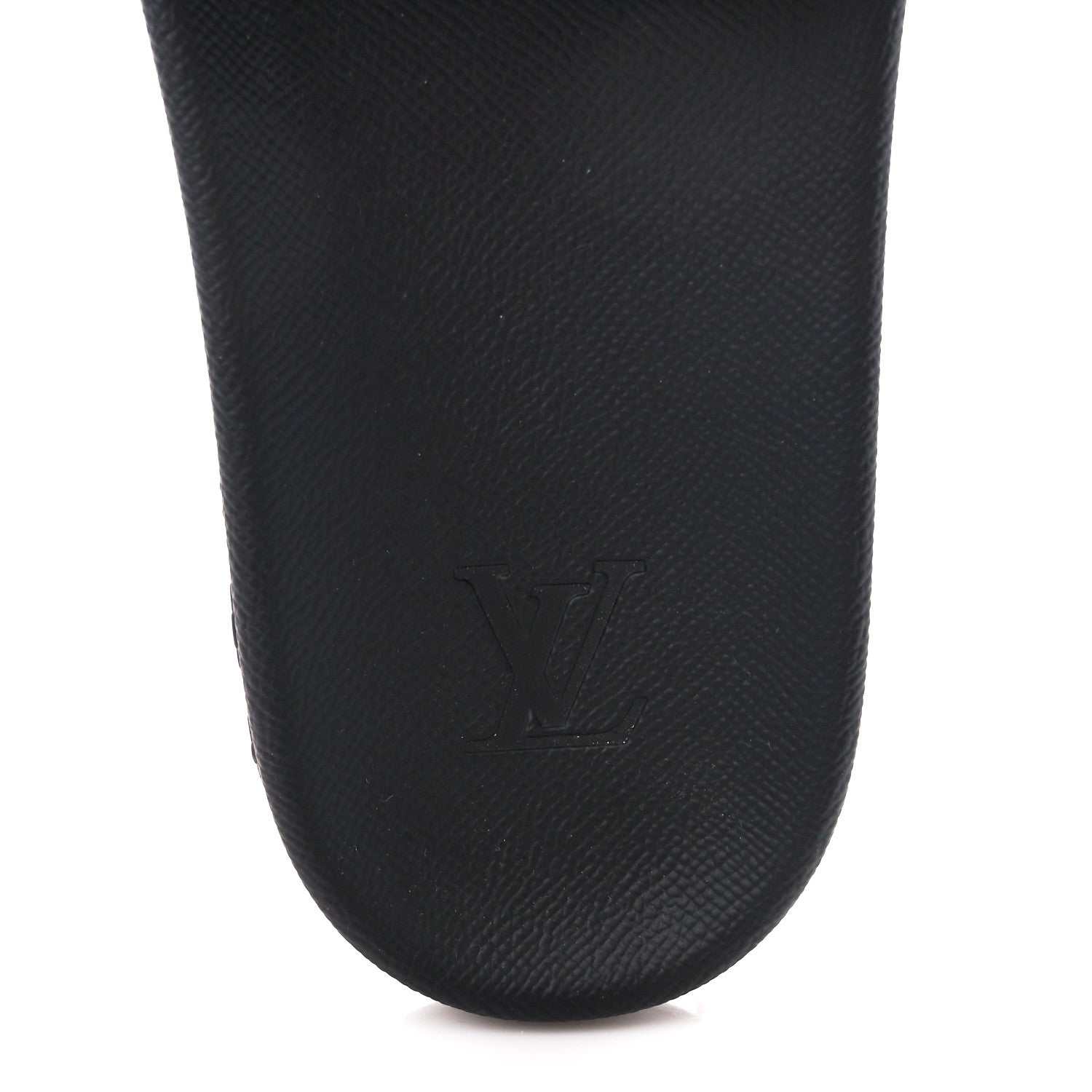 Louis Vuitton Rubber Damier Mens Waterfront Mules 11 Black 7 of 9