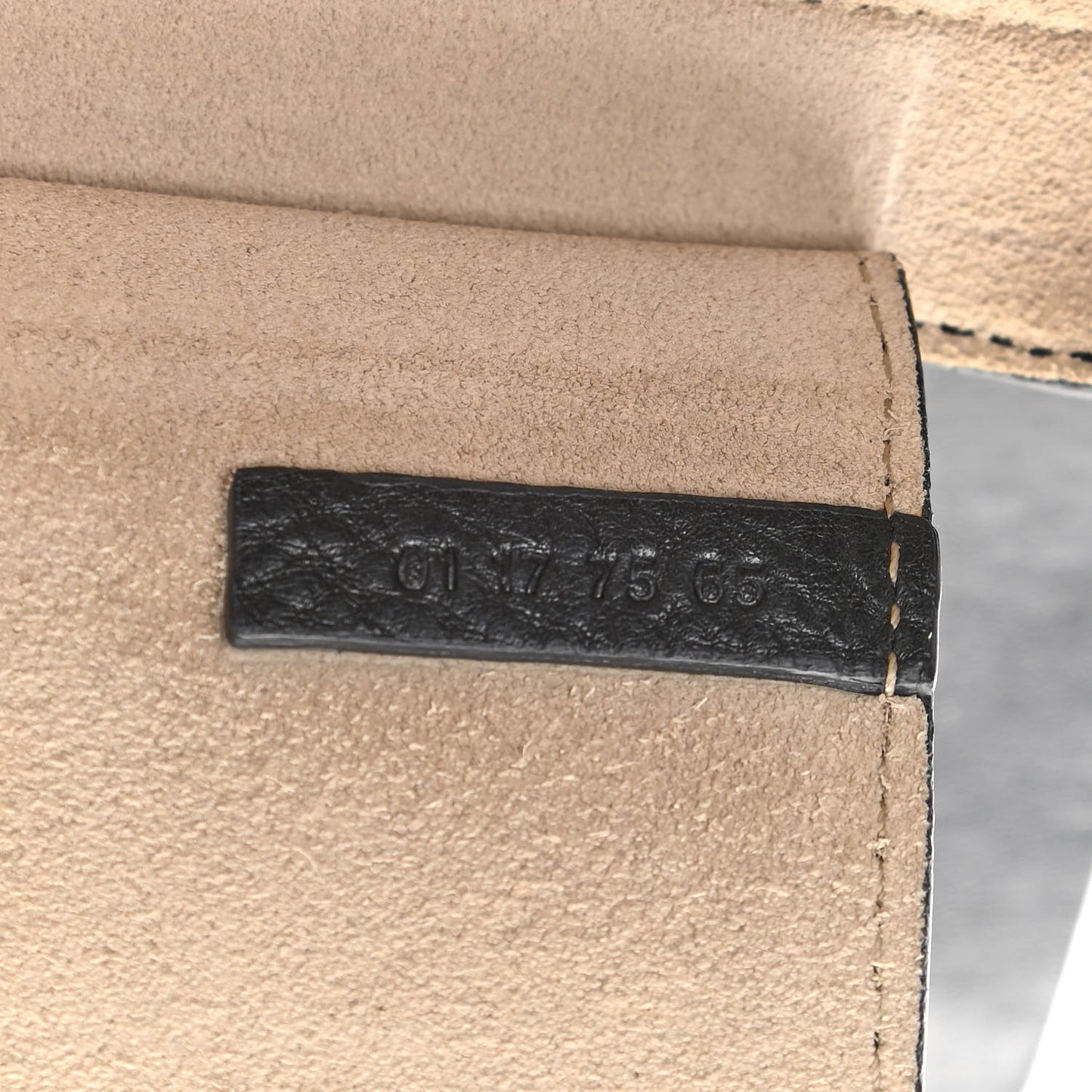 Suede Calfskin Mini Faye Shoulder Bag Black